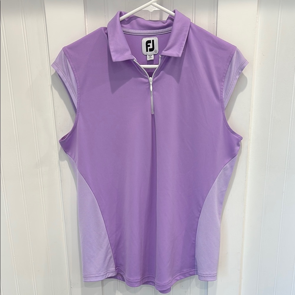 FootJoy Women's Purple Sleeveless Golf Top